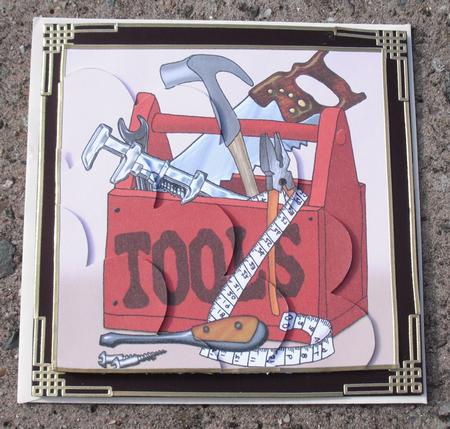 Handyman Quick Card Shell Edged Corner Side Stacker by Jose Hopkins