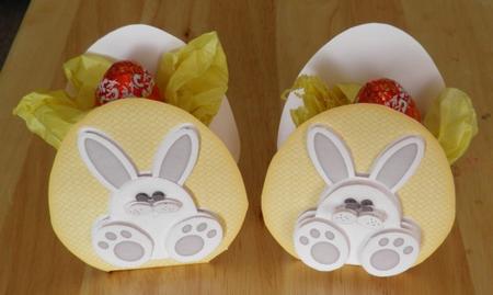 Easter Bunny Box - Yellow by Jose Hopkins