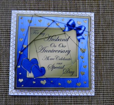 Husband Anniversary Twisted Spiral Side Stacker by Jose Hopkins