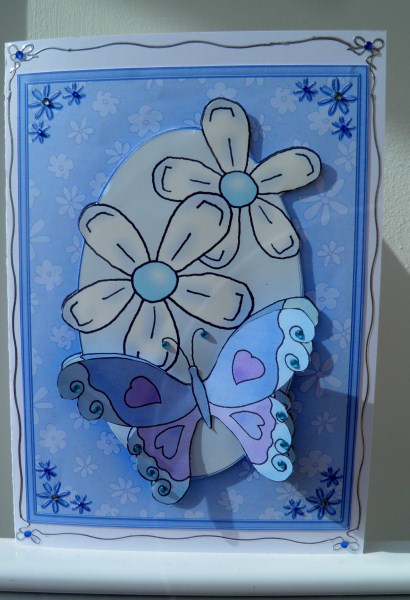 A4 Fluttery Butterfly by Jose Hopkins