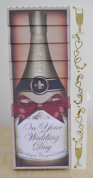 Dl Wedding Champers in a Box with Top N Bottom Stacker by Jose Hopkins