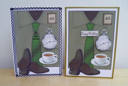 Birthday 50 & 65 Age Male Card by Jose Hopkins