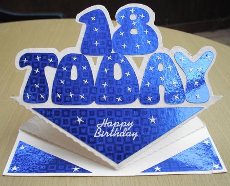 18 Today Spring Up Card by Jose Hopkins