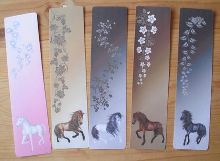 Horse Bookmarks by Jose Hopkins