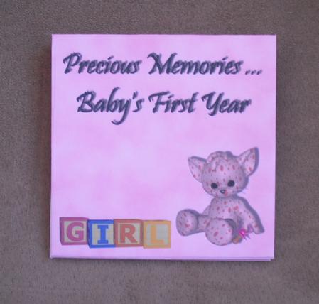 Cd/dvd Gift Sleeve - Baby Girl Keepsake by Jose Hopkins