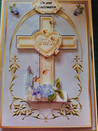 Gold Cross - Boy -male Religious Celebrarions Sbs by Josephine OByrne