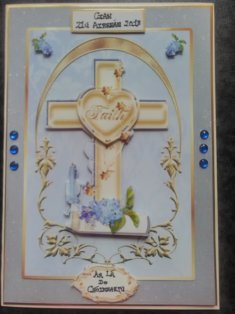 Gold Cross - Boy -male Religious Celebrarions Sbs by Josephine OByrne