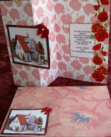 Poppy Cottage by Joy Comstock
