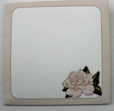 Roses & Pearls 5x5 Envelope 5 Mix N Match by Joy Comstock