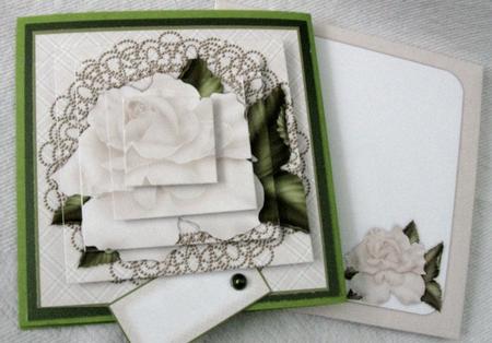 Roses & Pearls Pyramid Mix N Match by Joy Comstock