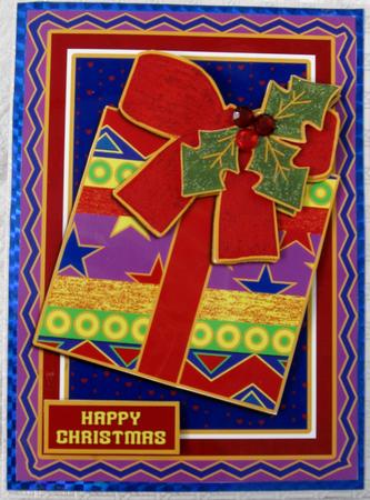 Jumbo Christmas Present by Joy Comstock