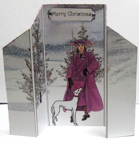 Purple Winter Dream by Joy Comstock