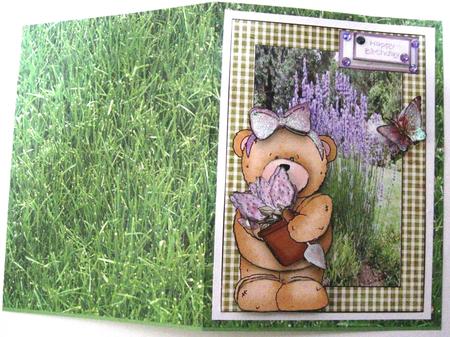 Mazie in the Garden by Joy Comstock