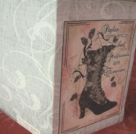 J'adore Backing Paper #j4 by Joy Comstock