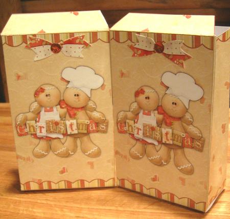 Cookin Cookies Loving Christmas Pinch Bag by Joy Comstock