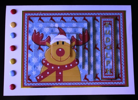  JJ CHRISTMAS RUDOLF MINI KIT by Joy Jerome