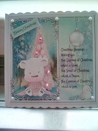 Magic bear and tree by Joyce Edwards