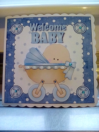 Welcome Baby Boy by Joyce Edwards