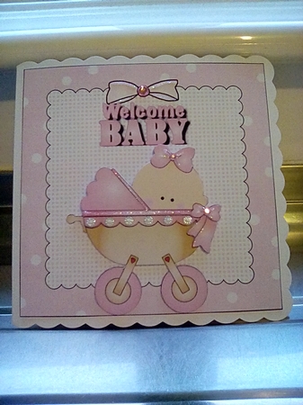 Welcome Baby Girl by Joyce Edwards