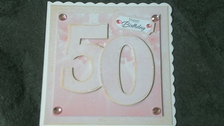 Pretty Pink 50th Birthday by Joyce Edwards