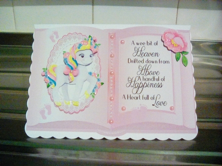 Cute Unicorn by Joyce Edwards