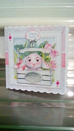 Easter Bunnies 2 by Joyce Edwards