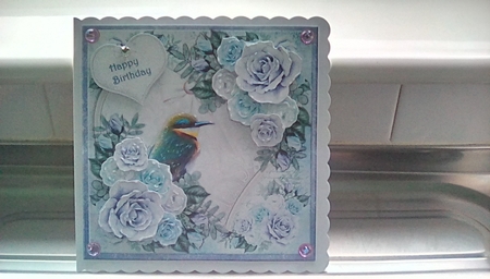 Beautiful Bird &  VIntage Roses MIni Kit by Joyce Edwards