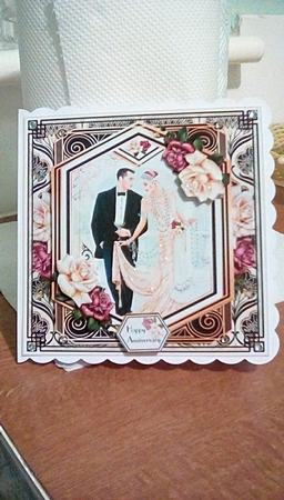 Art Deco Anniversary 2 Mini Page Kit by Joyce Edwards