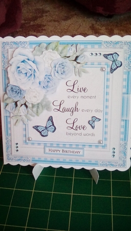 Floral Rose12 Mini Card Kit by Joyce Edwards
