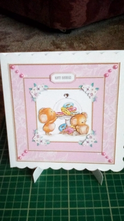 Cute Critters Birthday Topper by Joyce Edwards