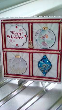 Christmas Treasures - Red by Joyce Edwards