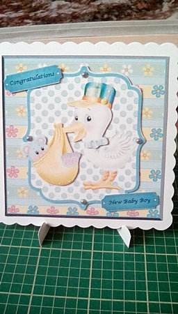 New Baby Boy 2 by Joyce Edwards
