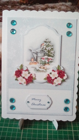 Beautiful  Christmas   A5  by Joyce Edwards