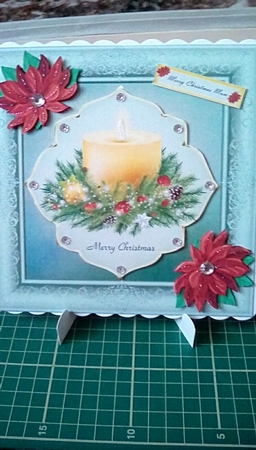 Christmas Candle  by Joyce Edwards