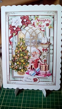 Naughty or Nice 2 Christmas A5 Mini Page Kit by Joyce Edwards