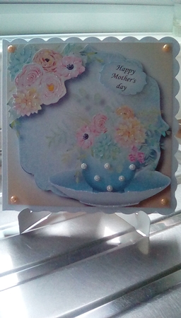 Beautiful Bouquet Teacup & Saucer Bumper Kit 3 by Joyce Edwards