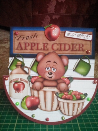 CIDER TEDDY by Joyce Edwards