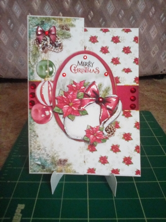 Pine Cones and Needles 5X7 Fold Back kit-2 by Joyce Edwards