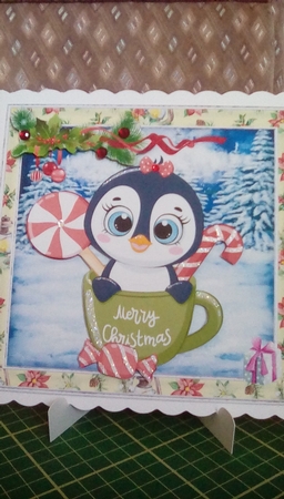 Penguin in a Cup by Joyce Edwards