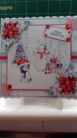 Christmas Penguins Mini Kit 3 by Joyce Edwards