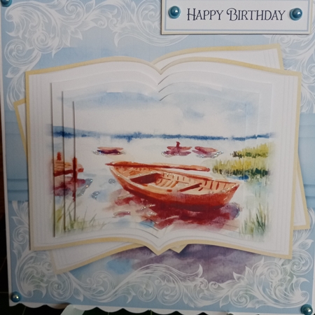 Sailing Life Open Book No.5 by Joyce Edwards