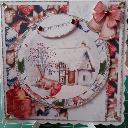 Snowy Village Bumper Kit: Four 7x7 Card Mini Kits, 28 Sheets by Joyce Edwards