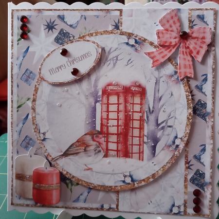 Snowy Village Bumper Kit: Four 7x7 Card Mini Kits, 28 Sheets by Joyce Edwards