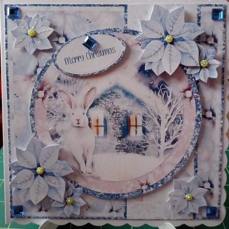 Snowy Village Bumper Kit: Four 7x7 Card Mini Kits, 28 Sheets by Joyce Edwards