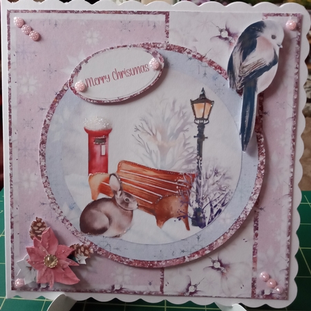 Snowy Village Bumper Kit: Four 7x7 Card Mini Kits, 28 Sheets by Joyce Edwards