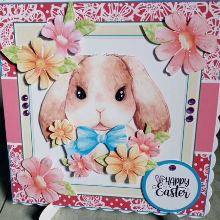 Pretty Easter Bunny by Joyce Edwards