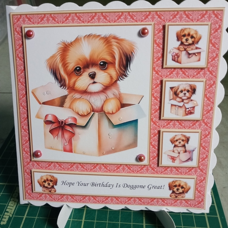 Doggone Great Birthday - Card Three by Joyce Edwards