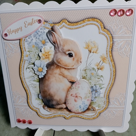 8x8 Mini Kit, Gorgeous Easter Bunny by Joyce Edwards