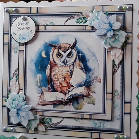 The Wise Owl Mini Page Kit by Joyce Edwards
