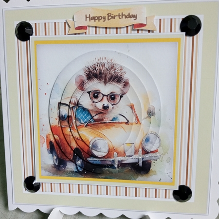 8x8 Mini Kit, Heggys New Car , Pyramid by Joyce Edwards